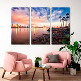 Downtown San Diego at Night Canvas Print SKU 10601