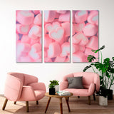 Pink Marshmallow Canvas Print SKU 10471