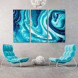 Abstract Ocean Canvas Print SKU 10196