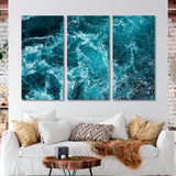 Raging Sea Canvas Print SKU 10149