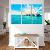 Maldives Canvas Print SKU 10133