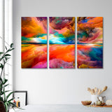 Beautiful Sunset Abstract Canvas Print SKU 10217