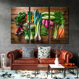 Fresh Vegetables Canvas Print SKU 10693