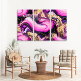 Abstract Purple Swirl Canvas Print SKU 10197