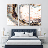 Abstract Powdery Coral Canvas Print SKU 10200