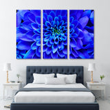 Aster with Blue Petals Canvas Print SKU 10340