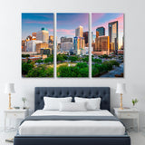 Houston City Park Canvas Print SKU 10674