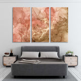 Abstract Brown Marble Canvas Print SKU 10216