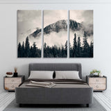 Foggy Park Banff Canada Canvas Print SKU 10448