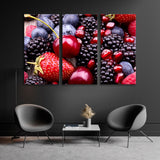 Delicious Summer Fruits Canvas Print SKU 10392