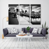 Black White Baltimore Maryland Canvas Print SKU 10426