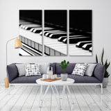 Piano Keyboard Canvas Print SKU 10557