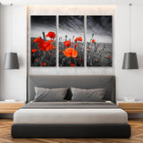 Poppies on the Meadow Canvas Print SKU 10408