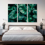 Green Foliage in Rainforest Canvas Print SKU 10739