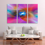 Abstract Сolorful Swirl Canvas Print SKU 10555