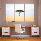 Lonely Tree in the Savannah Canvas Print SKU 10906