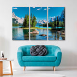 Spirit Island Jasper National Park Canvas Print SKU 10903