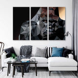 Abstract Gorilla Canvas Print SKU 10562