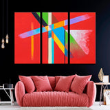 Abstract Geometric Pattern Canvas Print SKU 10810