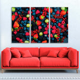 Fresh Ripe Berries Canvas Print SKU 10691