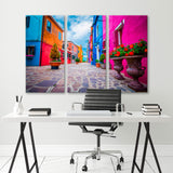 Colorful Burano Island Canvas Print SKU 10789