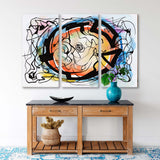 Watercolor Abstraction Canvas Print SKU 10803