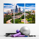 Seattle Beautiful Park View Canvas Print SKU 10676