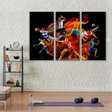 Creative Sports Collage Canvas Print SKU 10844