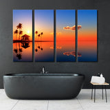 Sunset at the Resort Canvas Print SKU 10123