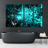 Abstract Splash Canvas Print SKU 10166