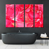 Abstract Marble Red Bordo Canvas Print SKU 10222