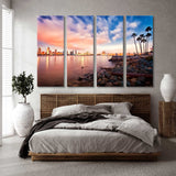 Downtown San Diego at Night Canvas Print SKU 10601