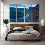 View from the Preikestolen Summit Canvas Print SKU 10947