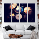 Retro Drums Canvas Print SKU 10517