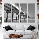 Fishing Pier Canvas Print SKU 10107