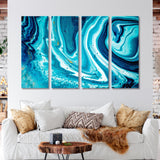 Abstract Ocean Canvas Print SKU 10196