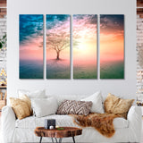 Tree on a Beautiful Background Canvas Print SKU 10458