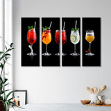 Cocktail Set Canvas Print SKU 10472