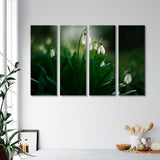 Snowdrop Flowers Canvas Print SKU 10484