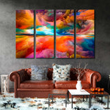 Beautiful Sunset Abstract Canvas Print SKU 10217