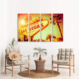 Vegas Strip 80s Entrance Canvas Print SKU 10419