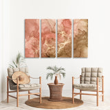 Abstract Brown Marble Canvas Print SKU 10216