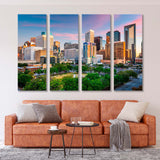 Houston City Park Canvas Print SKU 10674