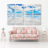 Reflection of the Вlue Sky Canvas Print SKU 10136