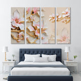 Decor with Gold Elements 3D Canvas Print SKU 10539