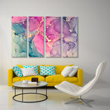 Abstract Multicolored Marble Canvas Print SKU 10223