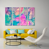 Coloured Abstract Canvas Print SKU 10234