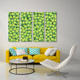 Tennis Balls Background Canvas Print SKU 10824