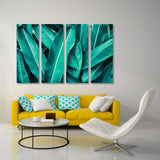 Tropical Leaves Canvas Print SKU 10334