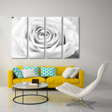 Rose in Black and White Canvas Print SKU 10168